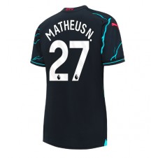 Manchester City Matheus Nunes #27 Tredje Tröja Dam 2023-24 Korta ärmar